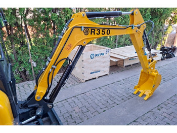 Другая техника Мини-экскаватор RIPPA R350 с поворотной стрелой, дв Kubota V1505, 4 цилиндра: фото 5