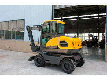 Колёсный экскаватор