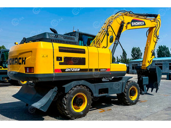 Колёсный экскаватор Экскаватор колесный Sinomach GHT215W дв 132kw ковш 1м3: фото 4