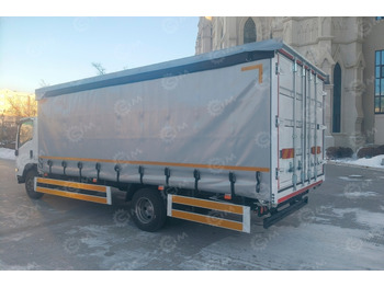 Тентованный грузовик Фургон шторный на шасси ISUZU 4х4 дв 138kw двойная кабина с КМУ WANBANG SQZ100-4 гп 5т 4 секции: фото 2 Тентованный грузовик Фургон шторный на шасси ISUZU 4х4 дв 138kw двойная кабина с КМУ WANBANG SQZ100-4 гп 5т 4 секции: фото 2