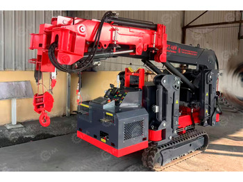 Гусеничный кран Гусеничный кран-паук Jining Sitong	гп 3т высота подъема 10м, дизельный+питание от 380В, корзина: фото 4