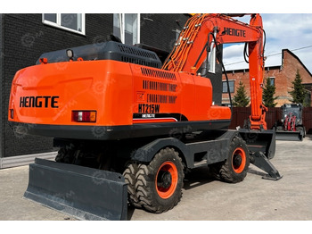 Колёсный экскаватор Колесный экскаватор HENGTE HT215W ковш 1м3, масса 22180кг: фото 4