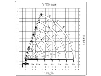 Кран-манипулятор Кран манипулятор (без шасси) Chang Xing SQS100-6 гп 4т 6 секции стрела 14,7м: фото 3