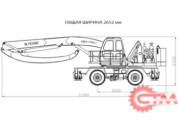 Экскаватор-перегружатель Перегружатель колесный BADA QLYS10DZ захват для металла, подъемная кабина, дизель + 380в: фото 3 Экскаватор-перегружатель Перегружатель колесный BADA QLYS10DZ захват для металла, подъемная кабина, дизель + 380в: фото 3