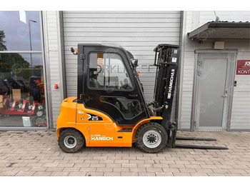 Дизельный погрузчик Вилочный погрузчик Hangcha CPD25-XEY2HA-S1 гп 2,5т высота подъёма 3м, шины пневматические, каре: фото 3