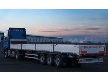 Новый Бортовой полуприцеп/ Платформа Полуприцеп бортовой Bonum 914296-06, 2025: фото 5