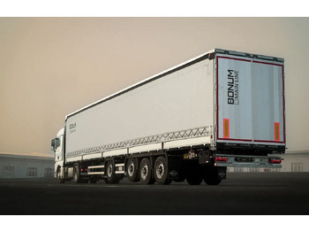 Новый Тентованный полуприцеп Полуприцеп шторно-бортовой Bonum 914296-03, 2024: фото 4