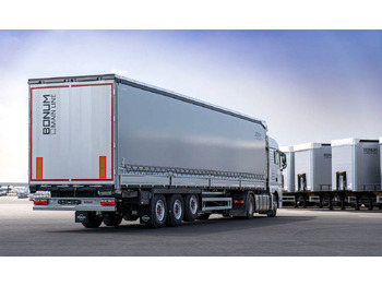 Новый Тентованный полуприцеп Полуприцеп шторно-бортовой Bonum 914296-03, 2024: фото 2