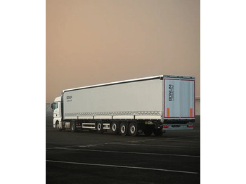 Тентованный полуприцеп BONUM