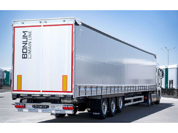 Новый Тентованный полуприцеп Полуприцеп шторный Bonum 914296-04, 2024: фото 4