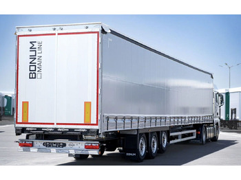 Новый Тентованный полуприцеп Полуприцеп шторный Bonum 914296-04, 2024: фото 3