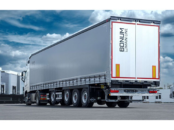 Новый Тентованный полуприцеп Полуприцеп шторный Bonum 914296-04, 2024: фото 5