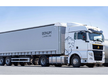 Новый Тентованный полуприцеп Полуприцеп шторный Bonum 914296-04, 2024: фото 3