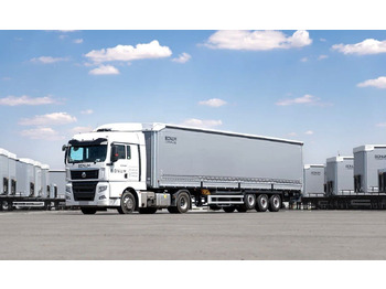 Новый Тентованный полуприцеп Полуприцеп шторный Bonum 914296-04, 2024: фото 4