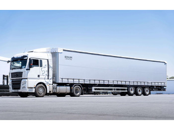 Новый Тентованный полуприцеп Полуприцеп шторный Bonum 914296-04, 2024: фото 3