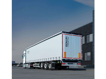 Тентованный полуприцеп BONUM