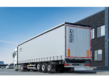 Тентованный полуприцеп BONUM