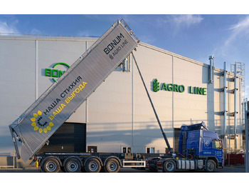 Новый Самосвальный полуприцеп Полуприцеп зерновоз Bonum 914295-01, 2024: фото 4
