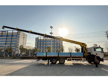 Новый Грузовик бортовой/ Платформа, Автоманипулятор Бортовой грузовик Howo T5G с КМУ HYVA, 2024: фото 4