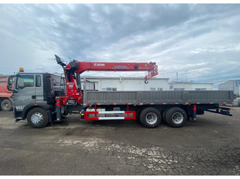 Новый Грузовик бортовой/ Платформа, Автоманипулятор Бортовой грузовик Howo T5G с КМУ XCMG, 2024: фото 3 Новый Грузовик бортовой/ Платформа, Автоманипулятор Бортовой грузовик Howo T5G с КМУ XCMG, 2024: фото 3