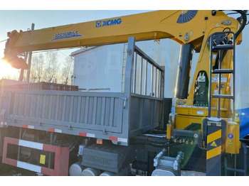 Новый Бортовой грузовик/ Платформа, Автоманипулятор Бортовой грузовик Howo T5G с КМУ XCMG, 2024: фото 5