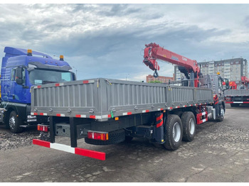 Новый Грузовик бортовой/ Платформа, Автоманипулятор Бортовой грузовик Howo T5G с КМУ XCMG, 2024: фото 4 Новый Грузовик бортовой/ Платформа, Автоманипулятор Бортовой грузовик Howo T5G с КМУ XCMG, 2024: фото 4