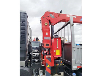 Новый Бортовой грузовик/ Платформа, Автоманипулятор Бортовой грузовик Howo T5G с КМУ XCMG, 2024: фото 4