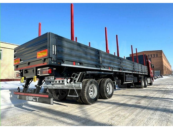 Новый Полуприцеп бортовой/ Платформа ВСТ 9299В3: фото 5