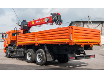 Новый Бортовой грузовик/ Платформа, Автоманипулятор КАМАЗ 65115: фото 4