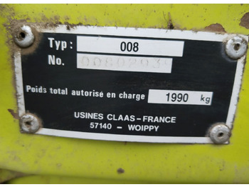 Пресс-подборщик рулонный Claas Rollant 66: фото 2