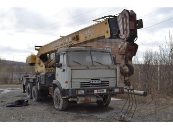 Мобильный кран КАМАЗ 53215
