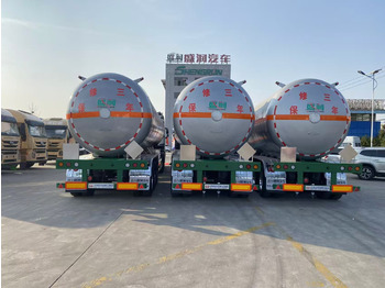Новый Полуприцеп-цистерна Для транспортировки топлива Shengrun LPG, GYY, LNG: фото 5