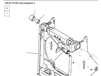 Новый Универсальная запчасть ETP Втулка 195-61-41160 Komatsu D375A в Благовещенске: фото 4 Новый Универсальная запчасть ETP Втулка 195-61-41160 Komatsu D375A в Благовещенске: фото 4