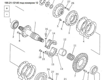 Новый Универсальная запчасть ETP Втулка (буртик) 195-21-12140 Komatsu D355 в Благовещенске: фото 5 Новый Универсальная запчасть ETP Втулка (буртик) 195-21-12140 Komatsu D355 в Благовещенске: фото 5