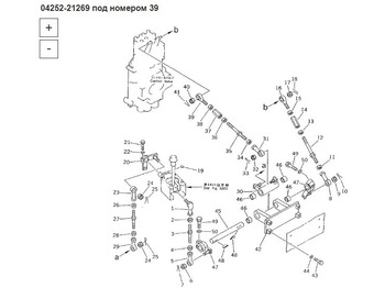 Новый Рулевое управление для Строительной техники Komatsu 04252-21269 Наконечник тяги: фото 2 Новый Рулевое управление для Строительной техники Komatsu 04252-21269 Наконечник тяги: фото 2