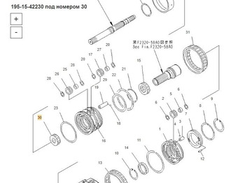 Трансмиссия Komatsu 195-15-42230 Шестерня Komatsu D375A в Благовещенске: фото 3 Трансмиссия Komatsu 195-15-42230 Шестерня Komatsu D375A в Благовещенске: фото 3