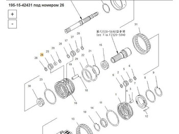 Новый Трансмиссия Komatsu 195-15-42431 Шестерня трансмиссии Komatsu D375A-5 в Благовещенске: фото 4 Новый Трансмиссия Komatsu 195-15-42431 Шестерня трансмиссии Komatsu D375A-5 в Благовещенске: фото 4