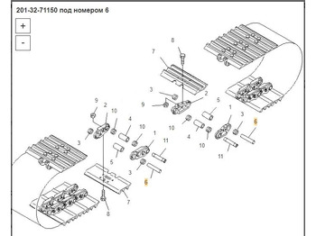 Новый Запчасти ходовой части Komatsu 201-32-71150 Штифт Komatsu D375A в Благовещенске: фото 4 Новый Запчасти ходовой части Komatsu 201-32-71150 Штифт Komatsu D375A в Благовещенске: фото 4