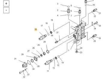 Новый Топливная система для Строительной техники Komatsu 6560-41-6100 Актуатор: фото 3