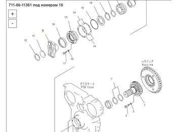 Сцепление и запчасти Komatsu 711-66-11361 Соединительная муфта Komatsu D475A в Благовещенске: фото 2 Сцепление и запчасти Komatsu 711-66-11361 Соединительная муфта Komatsu D475A в Благовещенске: фото 2