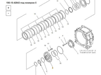 Новый Кузов и экстерьер Komatsu Корпус 195-15-42843 / 195-15-42844 Komatsu D375A в Благовещенске: фото 2 Новый Кузов и экстерьер Komatsu Корпус 195-15-42843 / 195-15-42844 Komatsu D375A в Благовещенске: фото 2