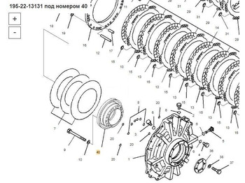 Новый Сцепление и запчасти Komatsu Муфта 195-22-13131 Komatsu D375A-5 в Благовещенске: фото 5