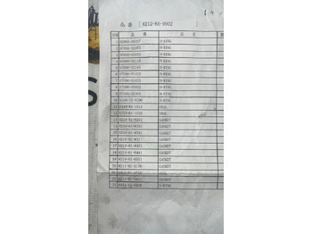 Новый Помпа Komatsu Ремкомплект водяного насоса 6212-K6-9902 Komatsu SA6D140E-2 в Благовещенске: фото 2 Новый Помпа Komatsu Ремкомплект водяного насоса 6212-K6-9902 Komatsu SA6D140E-2 в Благовещенске: фото 2