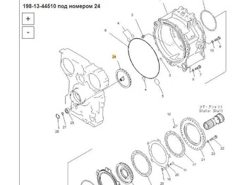 Новый Трансмиссия Komatsu Шестерня 198-13-44510 Komatsu D475A в Благовещенске: фото 3 Новый Трансмиссия Komatsu Шестерня 198-13-44510 Komatsu D475A в Благовещенске: фото 3