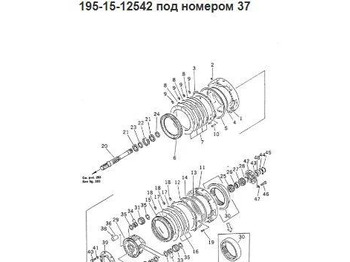 Новый Трансмиссия Ofm Top Line Вал 195-15-12542 Komatsu D355A в Благовещенске: фото 5 Новый Трансмиссия Ofm Top Line Вал 195-15-12542 Komatsu D355A в Благовещенске: фото 5