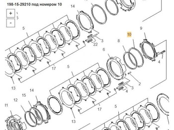 Новый Универсальная запчасть Уплотнительное кольцо 198-15-29210 Komatsu D475A: фото 4 Новый Универсальная запчасть Уплотнительное кольцо 198-15-29210 Komatsu D475A: фото 4