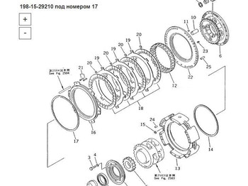 Новый Универсальная запчасть Уплотнительное кольцо 198-15-29210 Komatsu D475A: фото 3 Новый Универсальная запчасть Уплотнительное кольцо 198-15-29210 Komatsu D475A: фото 3