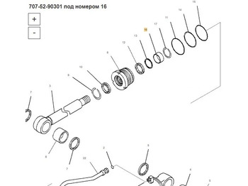 Новый Универсальная запчасть Втулка (707-52-90301) Komatsu: фото 4 Новый Универсальная запчасть Втулка (707-52-90301) Komatsu: фото 4