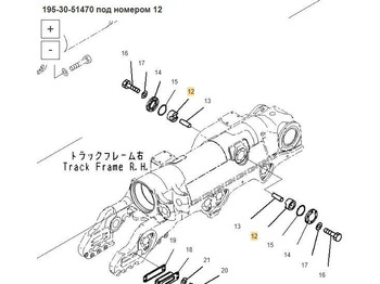 Новый Запчасти ASP Направляющая телеги (Guide) 195-30-51470 Komatsu D375A в Благовещенске: фото 5 Новый Запчасти ASP Направляющая телеги (Guide) 195-30-51470 Komatsu D375A в Благовещенске: фото 5