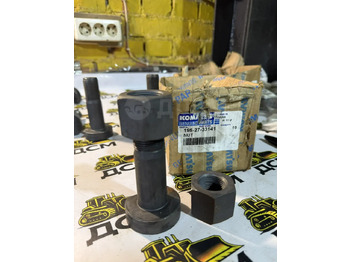 Новый Запчасти Болт+гайка cегментная 195-27-33141, 195-27-33130 Komatsu D375A: фото 4